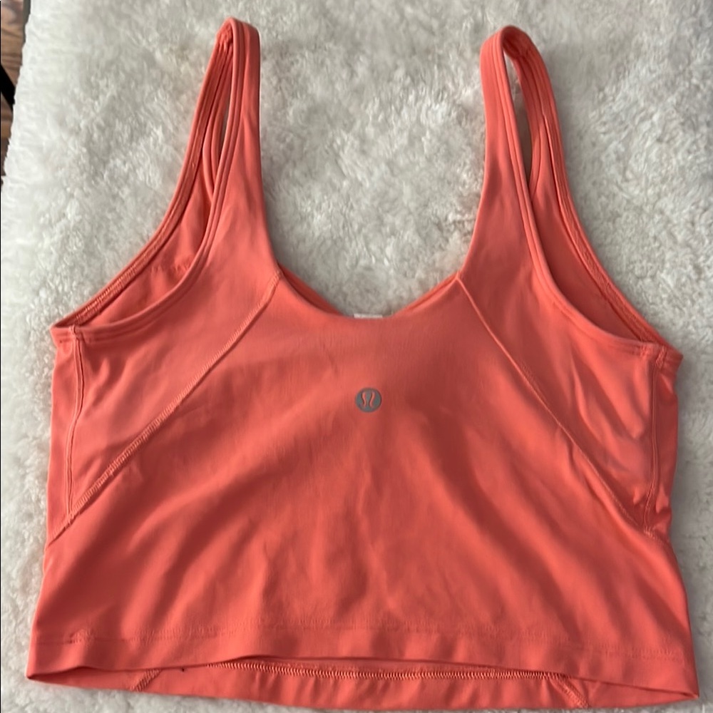 Lululemon Pink/Coral Sports Bra Size 6